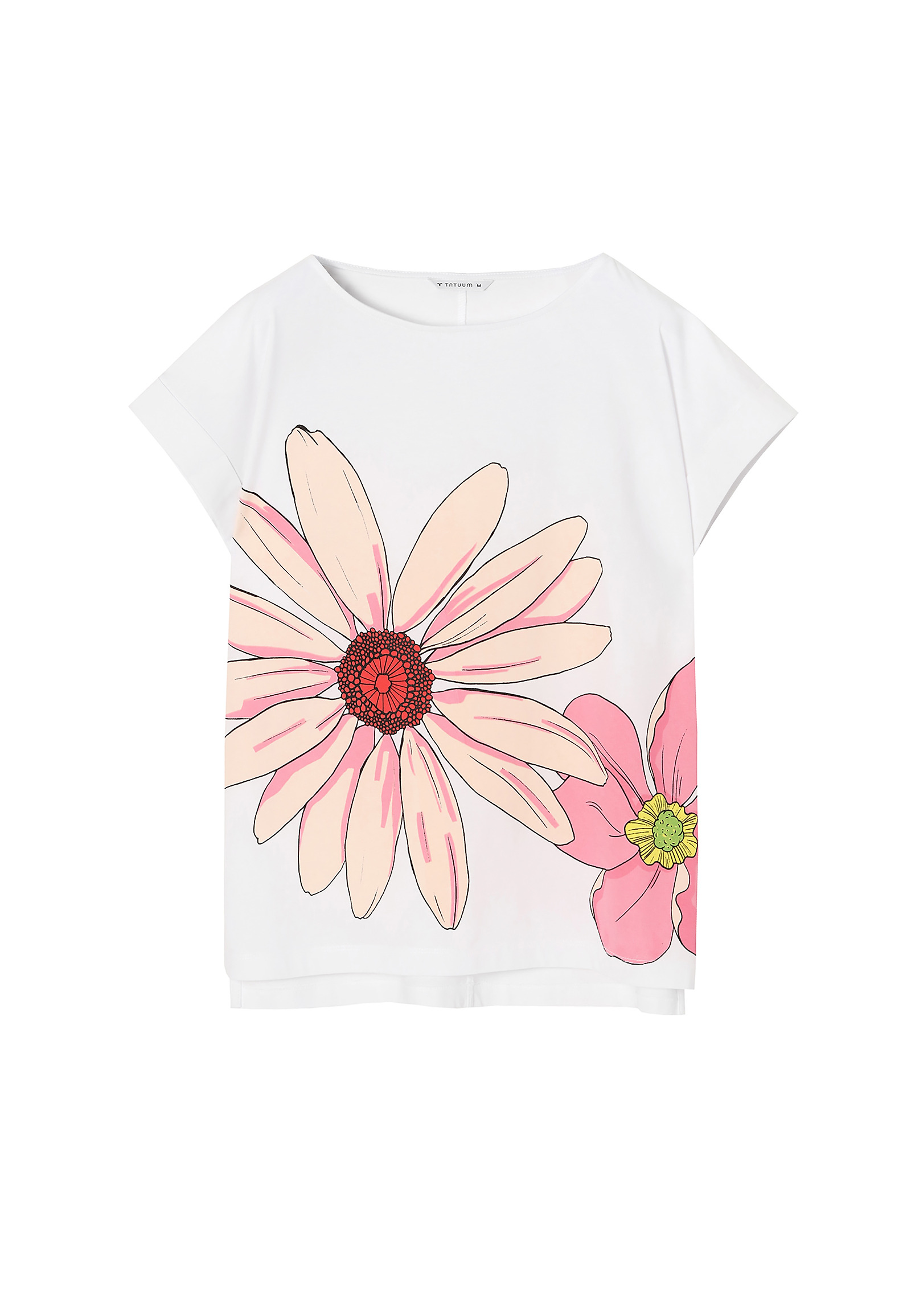 T-SHIRT DAMSKI MAKI 1 T-SHIRT DAMSKI MAKI 1 BIAŁY 80253