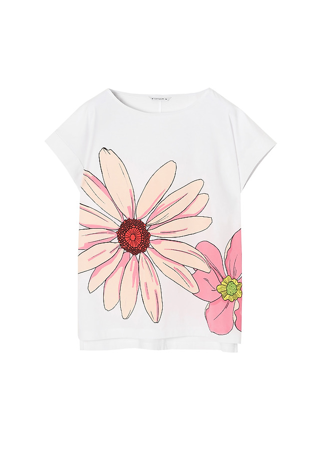 T-SHIRT DAMSKI MAKI 1 T-SHIRT DAMSKI MAKI 1 BIAŁY 4