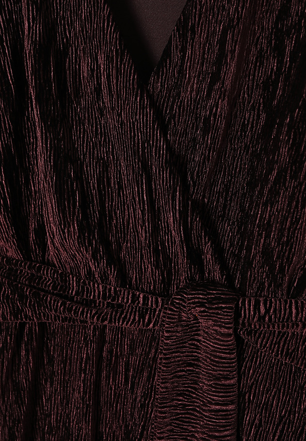 VELOUR MIDI DRESS - KRESE 1 VELOUR MIDI DRESS - KRESE 1 RED 9