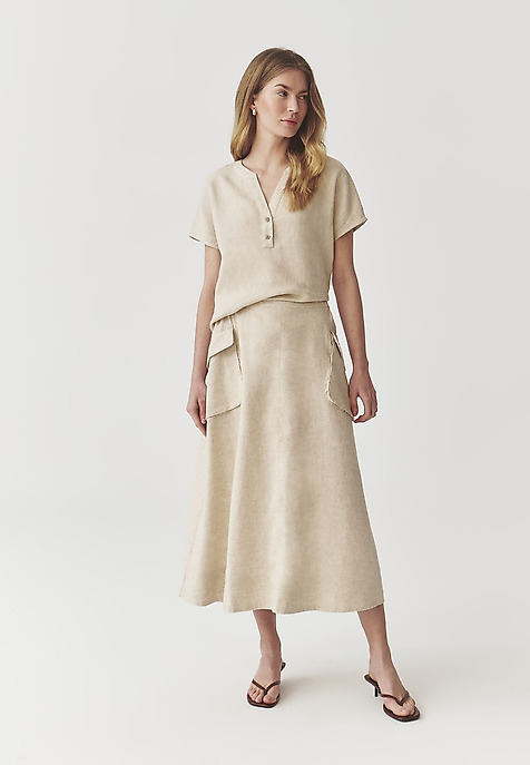 LADIES’ BREATHABLE SKIRT WITH SEWN-IN POCKETS - KONI 2 LADIES’ BREATHABLE SKIRT WITH SEWN-IN POCKETS - KONI 2