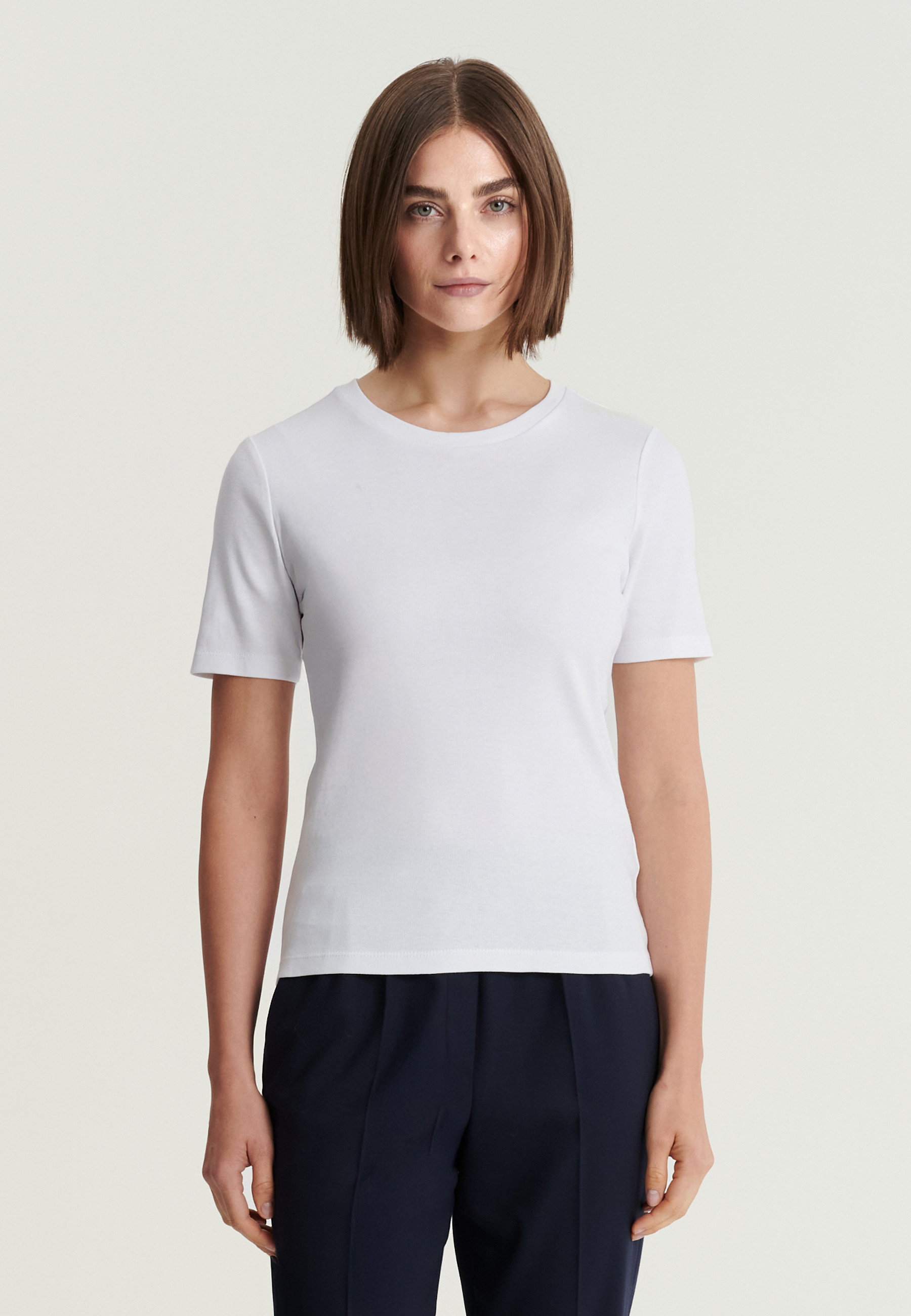 WOMEN'S COTTON T-SHIRT - KIRI WHITE 2