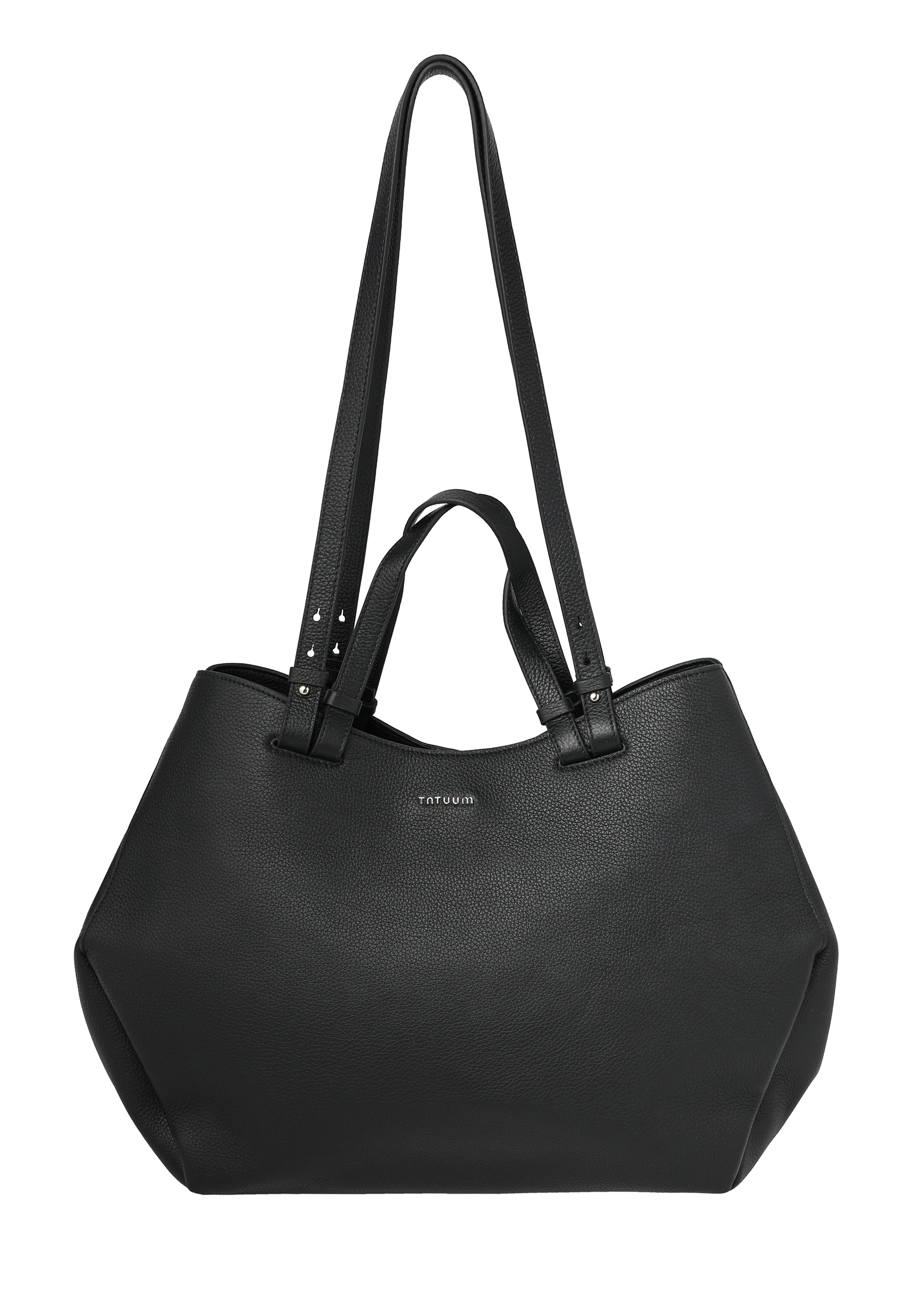 DÁMSKA KOŽENÁ KABELKA – LIVETTA ČIERNA 2