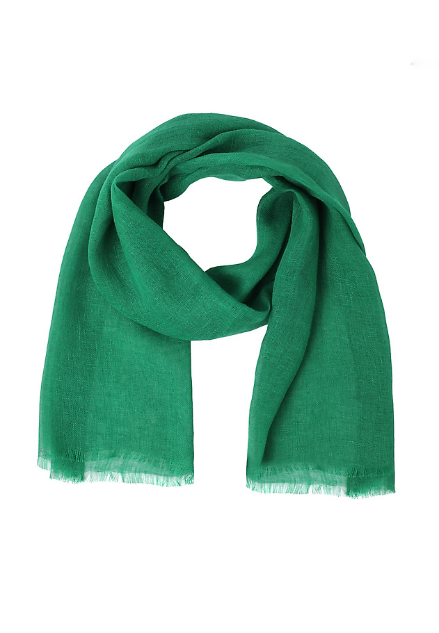 LINEN SCARF - LAMBI LINEN SCARF - LAMBI ZIELONY 3