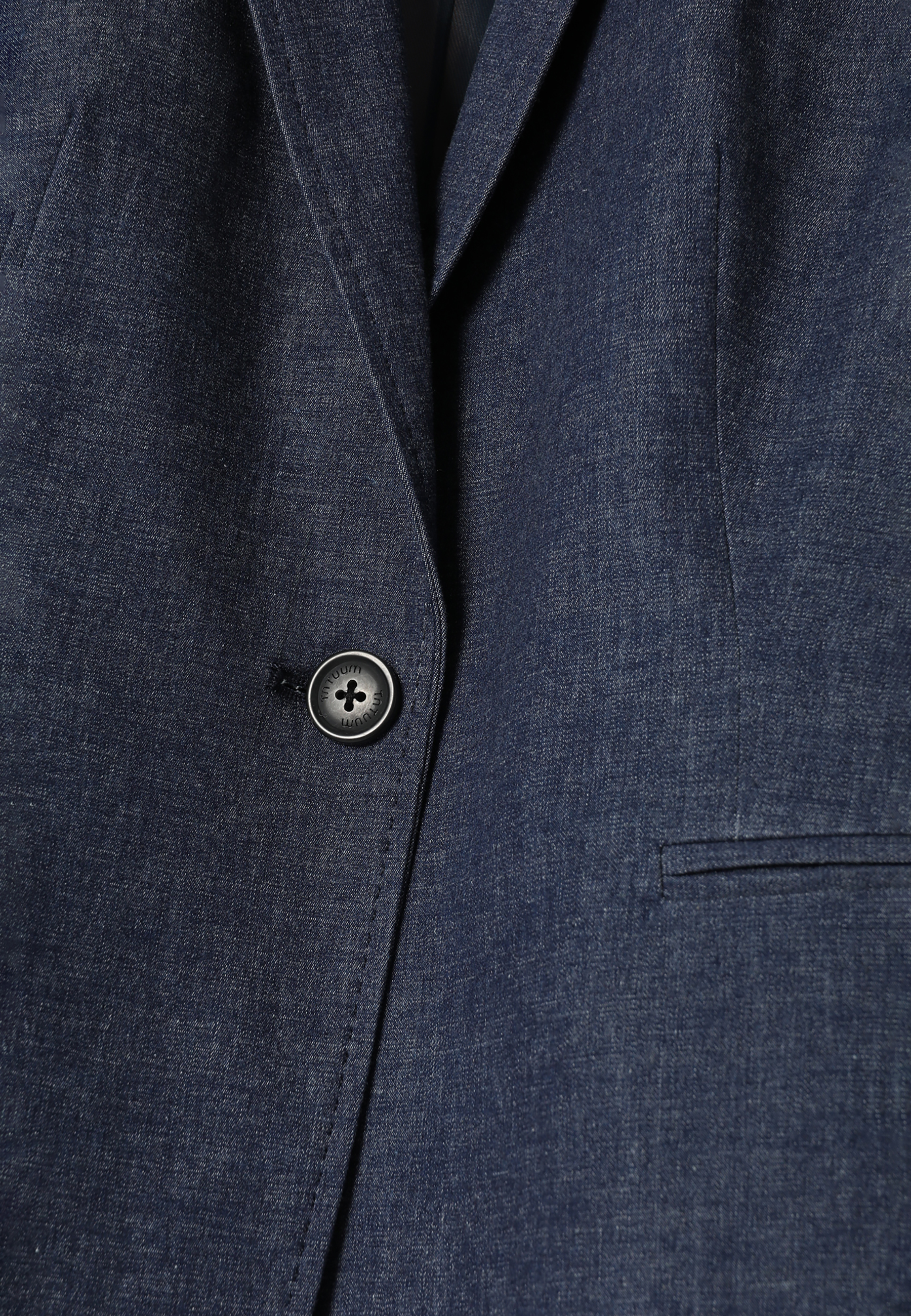 DAMSKI TALIOWANY ŻAKIET DENIMOWY - KAREMA