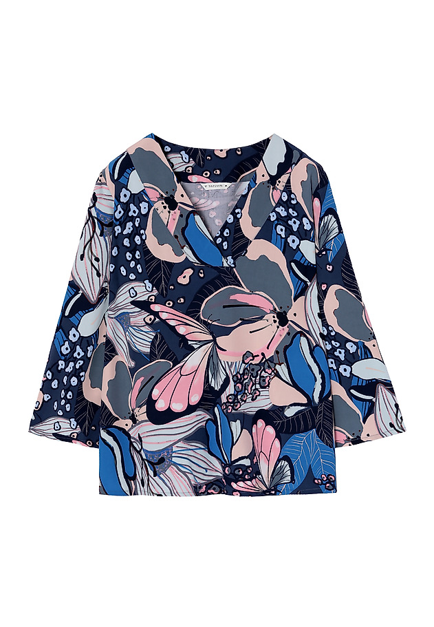 LADIES' PRINTED BLOUSE SIMPLENA 1 LADIES' PRINTED BLOUSE SIMPLENA 1 MULTICOLOR 6