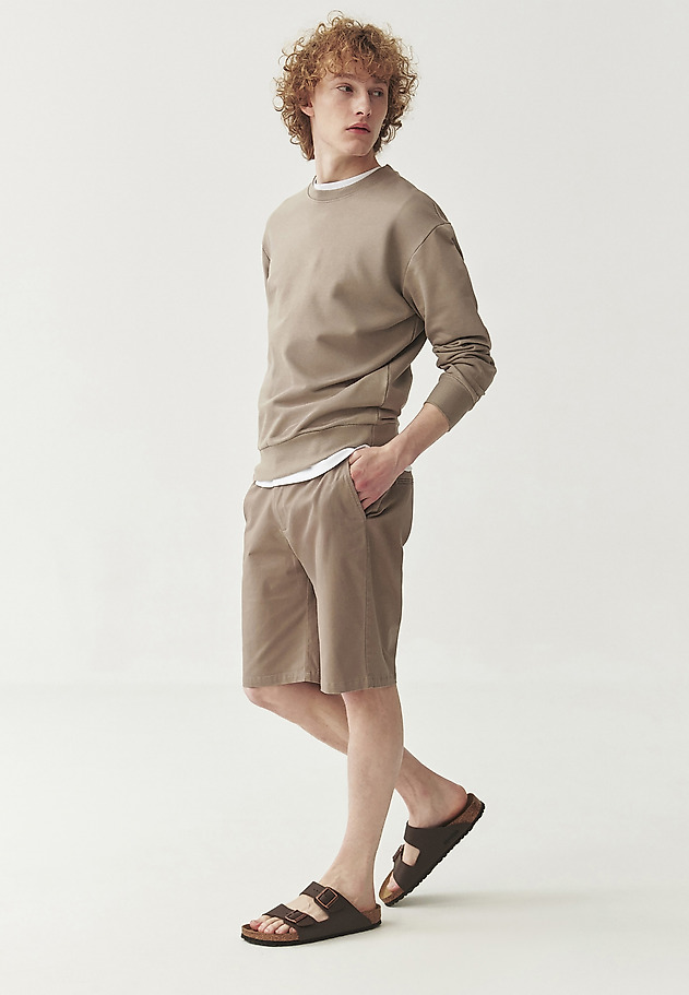 MEN'S COTTON SWEATSHIRT - INIGO MEN'S COTTON SWEATSHIRT - INIGO BEIGE 4