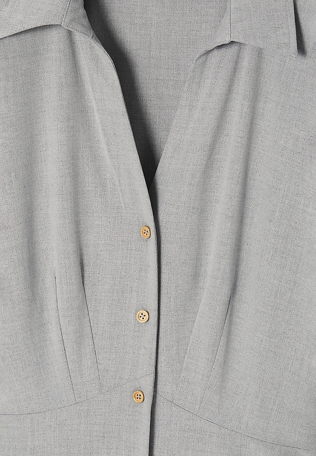 LADIES’ MIDI DRESS WITH A COLLAR SAMOTALI 1 LADIES’ MIDI DRESS WITH A COLLAR SAMOTALI 1 GREY 8