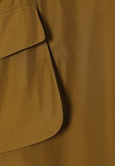 CASUAL MIDI SKIRT WITH POCKETS - KONI GREEN 2