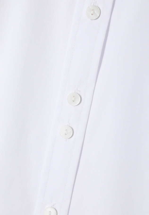 CLASSIC LADIES’ SHIRT WITH LONG SLEEVES AND WIDE CUFFS - ELIKO CLASSIC LADIES’ SHIRT WITH LONG SLEEVES AND WIDE CUFFS - ELIKO BIAŁY 8