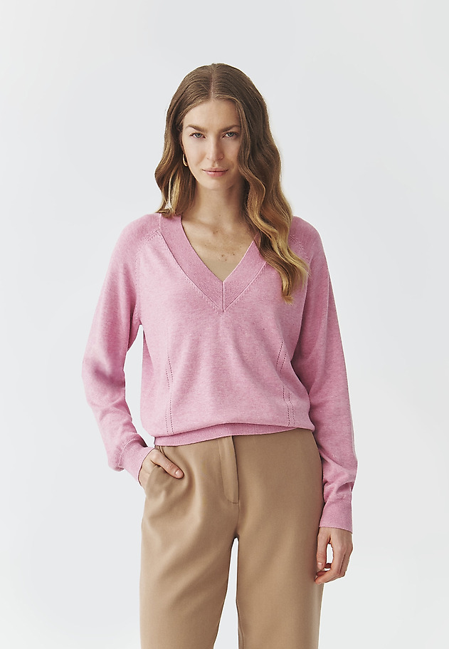 OVERSIZE SVETER – SABA OVERSIZE SVETER – SABA RUŽOVÁ 3