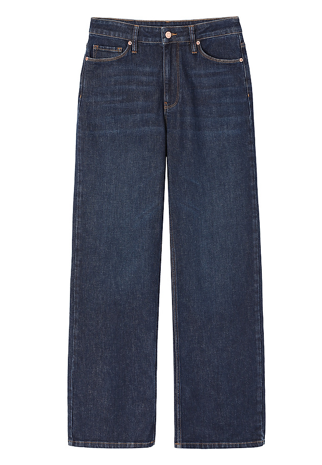 DENIMOWE SPODNIE WIDE LEG - RISO DENIMOWE SPODNIE WIDE LEG - RISO NIEBIESKI 5