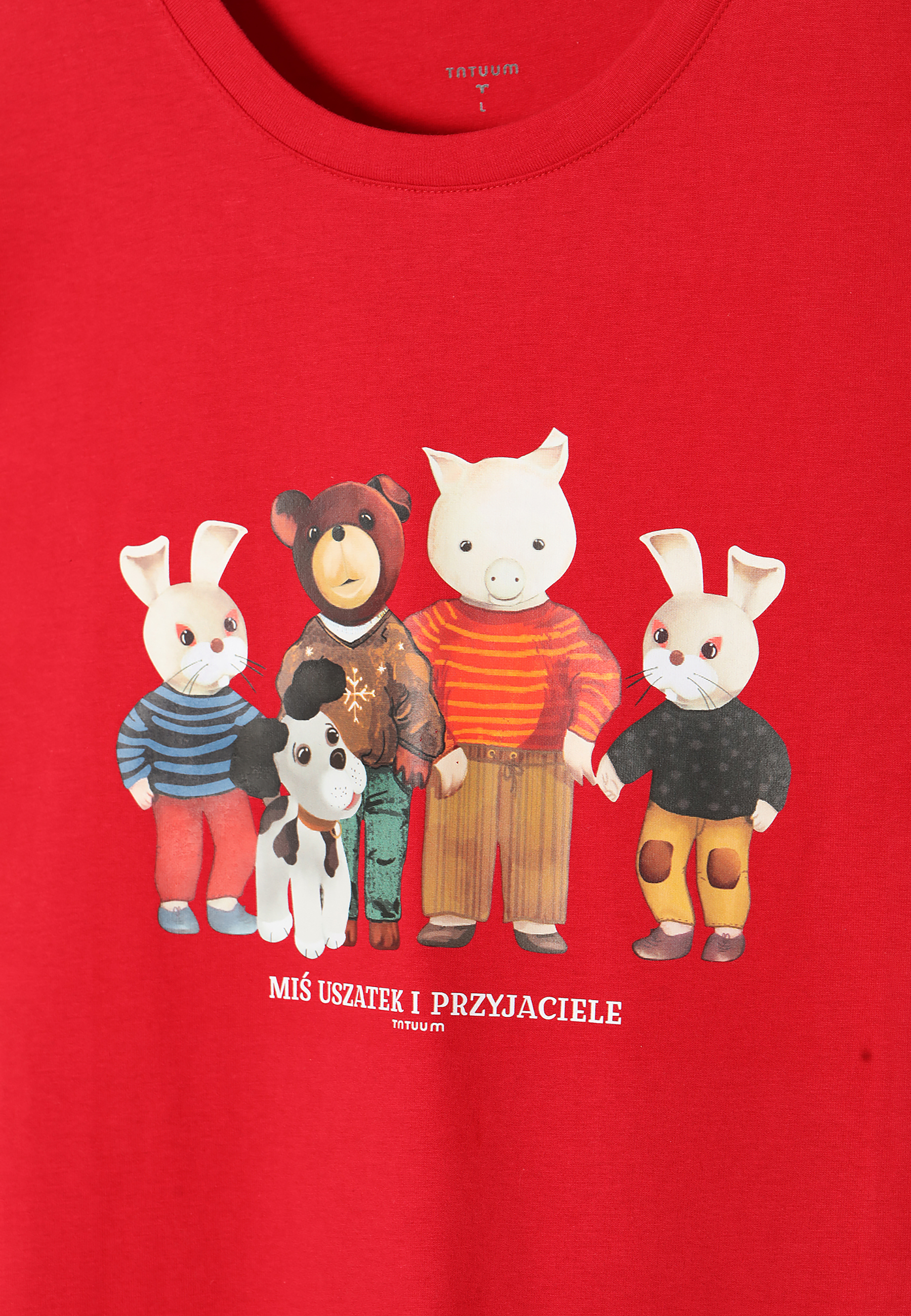 PIŻAMA MĘSKA PAUL CZERWONY 2