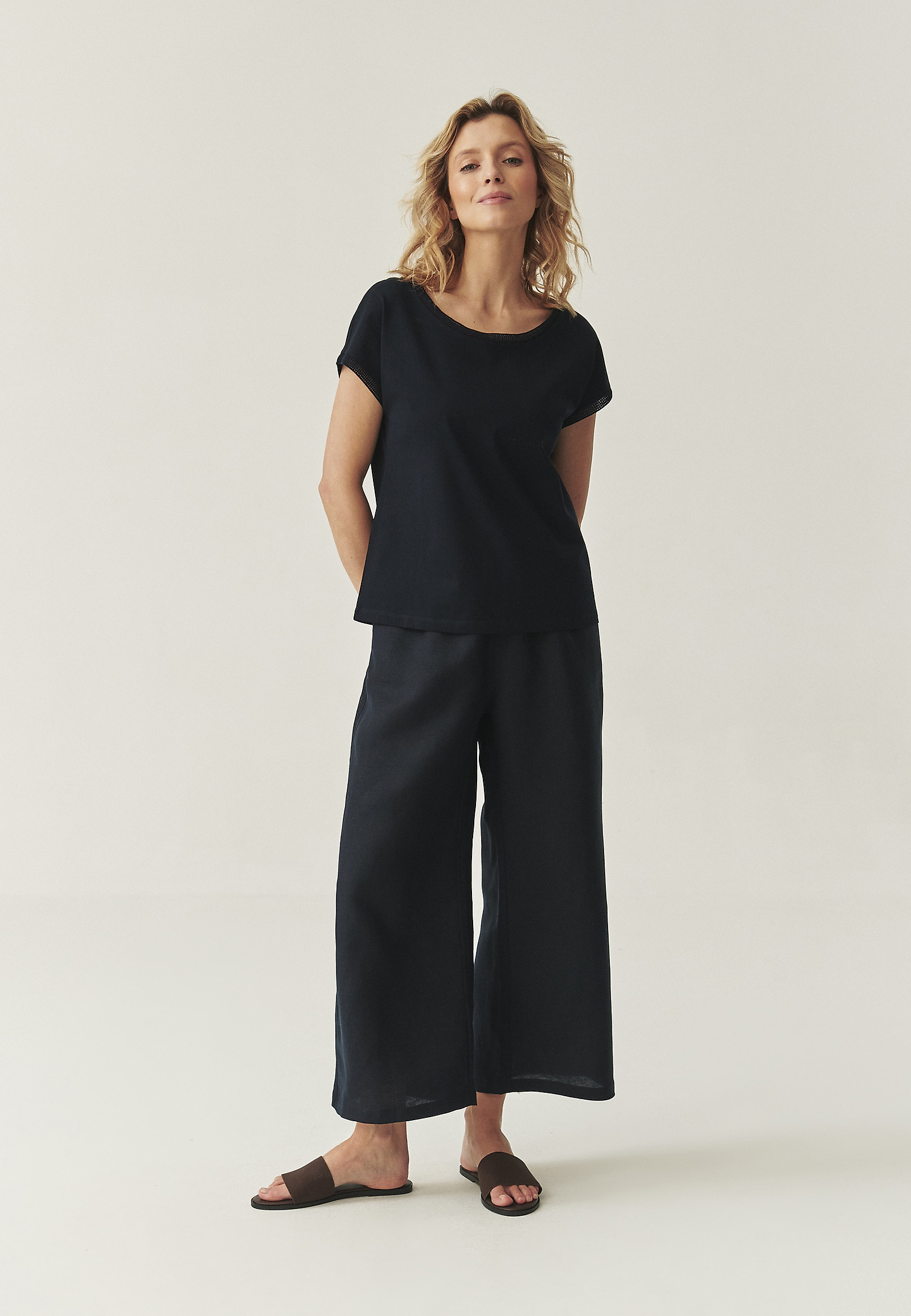 BOMBAŽNA BLUZA - LOPINI BOMBAŽNA BLUZA - LOPINI TEMNO MODRA 111173