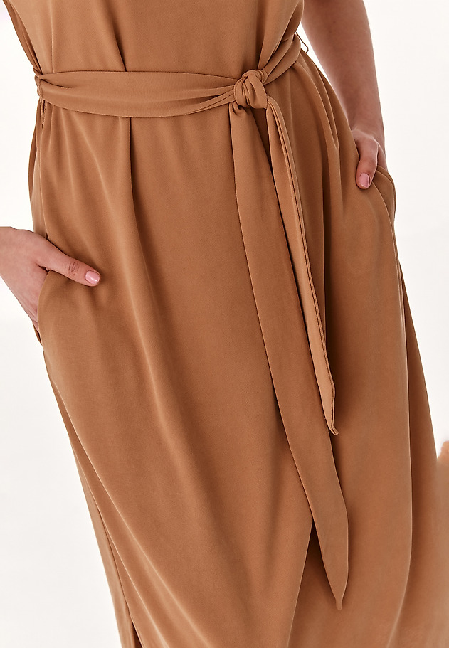 TIED DRESS CYTRIANA TIED DRESS CYTRIANA BEIGE 3