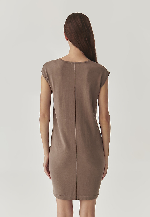 LADIES’ KNIT DRESS - ADRIA LADIES’ KNIT DRESS - ADRIA BEŻOWY 4