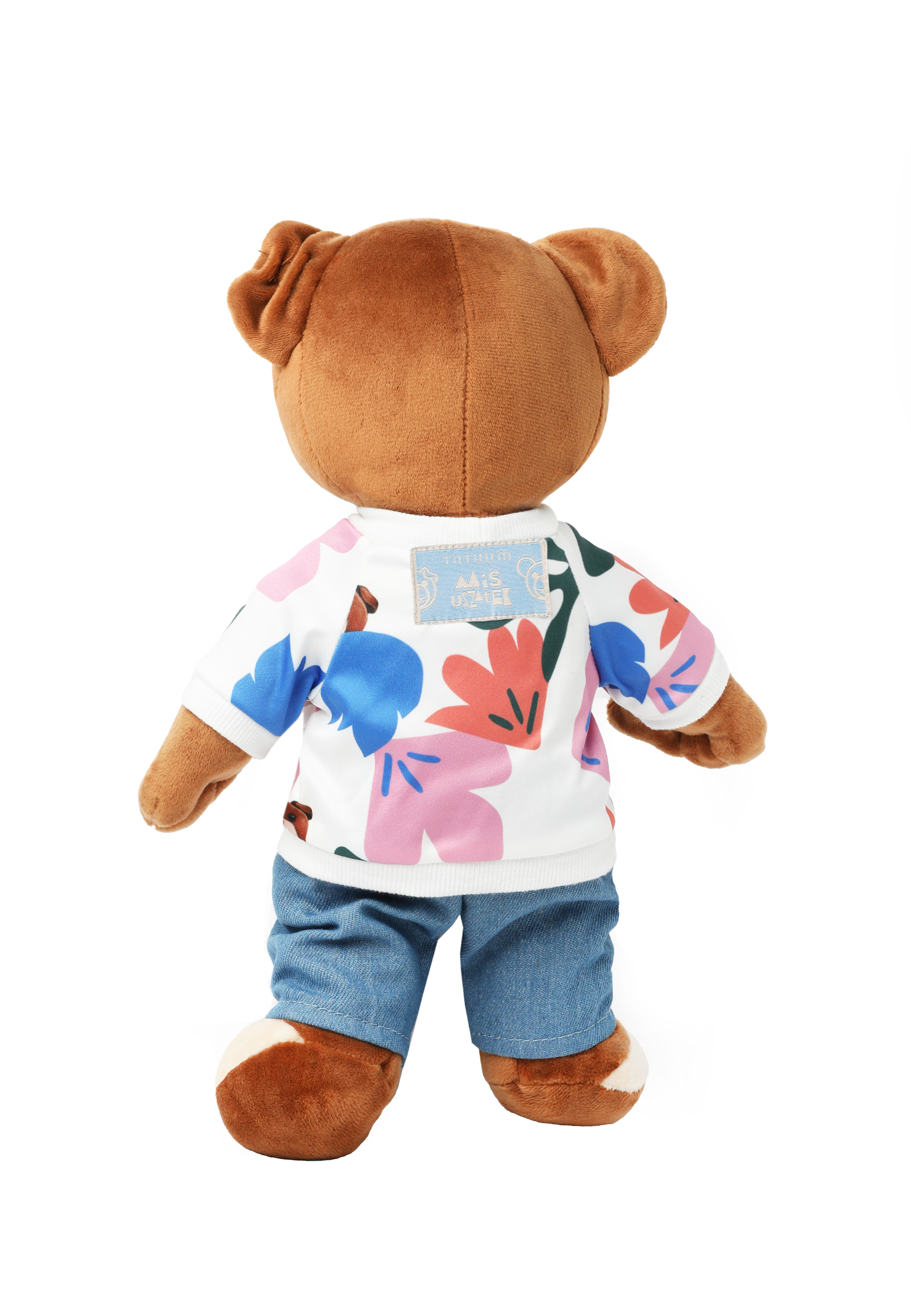 PLUSZOWY MIŚ USZATEK - TOY-BEAR 4 BEŻOWY 2