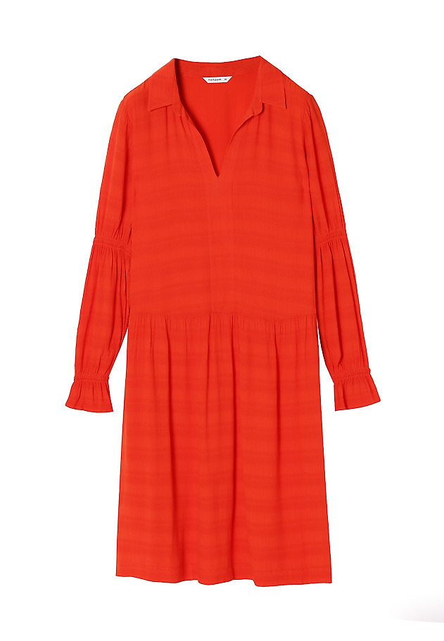 RAYON DRESS DRAMIA RAYON DRESS DRAMIA CZERWONY 6