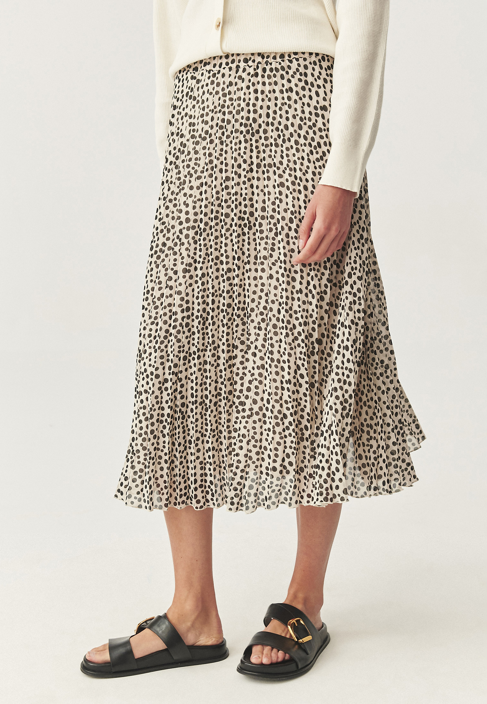 PLISOVANÁ SUKŇA S OZDOBNÝM PÁSOM - SEMINA PLISOVANÁ SUKŇA S OZDOBNÝM PÁSOM - SEMINA VIACFAREBNÝ 113669