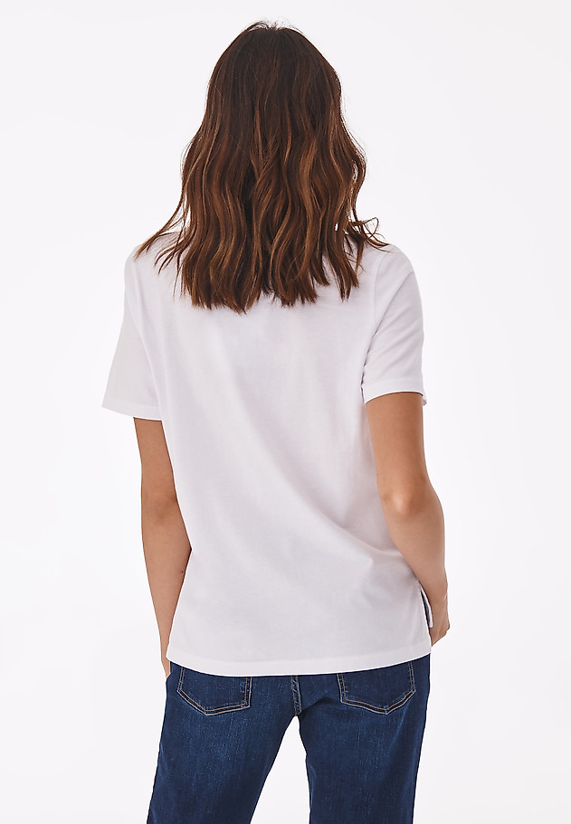 COTTON T-SHIRT - HAPI COTTON T-SHIRT - HAPI WHITE 2