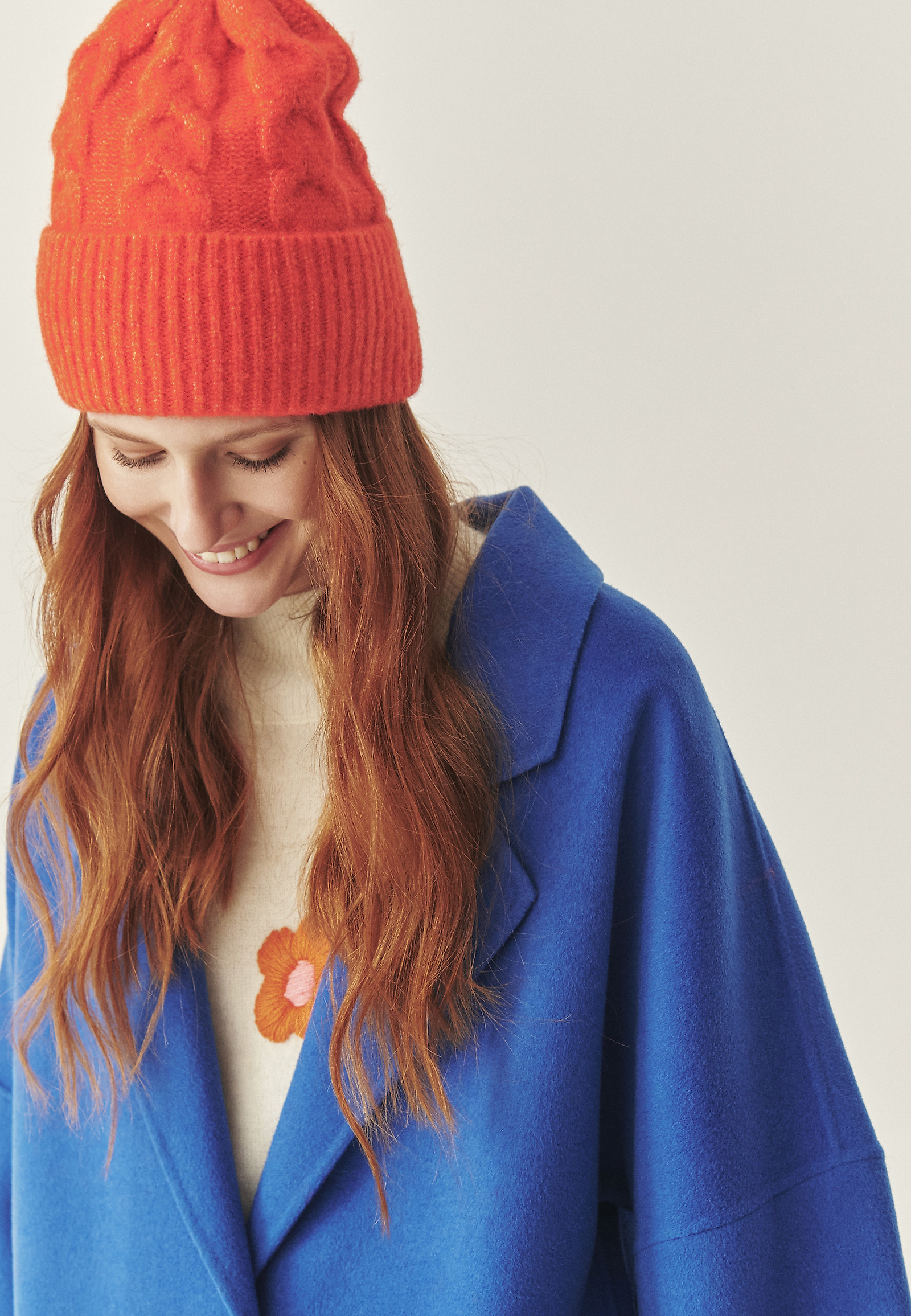 KOBALTOVÝ KABÁT S VLNOU – MISIOLANTA KOBALTOVÝ KABÁT S VLNOU – MISIOLANTA MODRÁ 115305