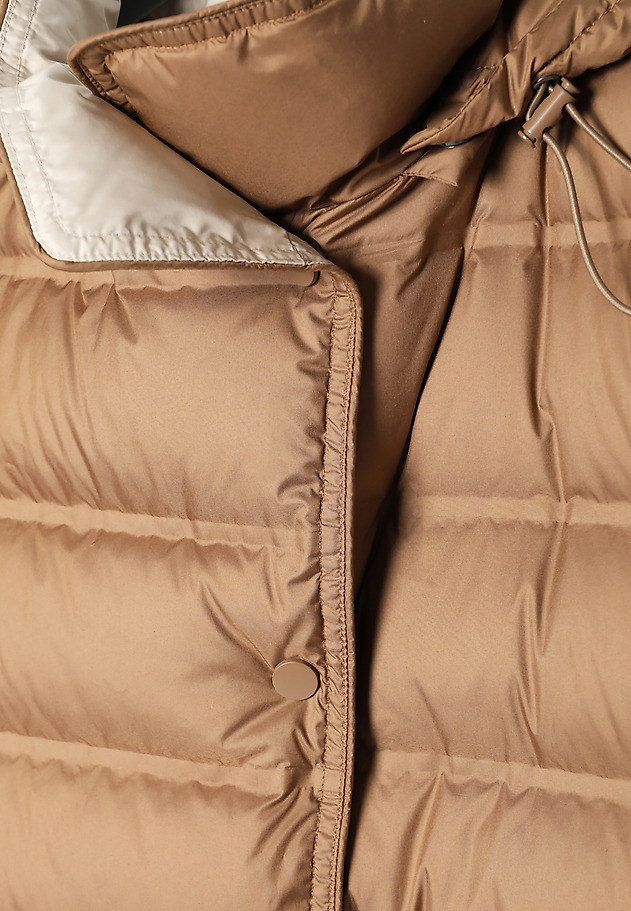 LADIES' PRESS STUDS DOWN JACKET - MARANTINA LADIES' PRESS STUDS DOWN JACKET - MARANTINA BEIGE 9