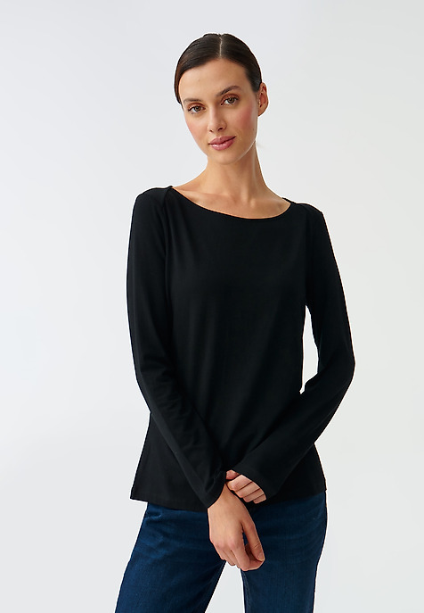 FELVETT HÖLGYBLOUSE MILANI FEKETE 2
