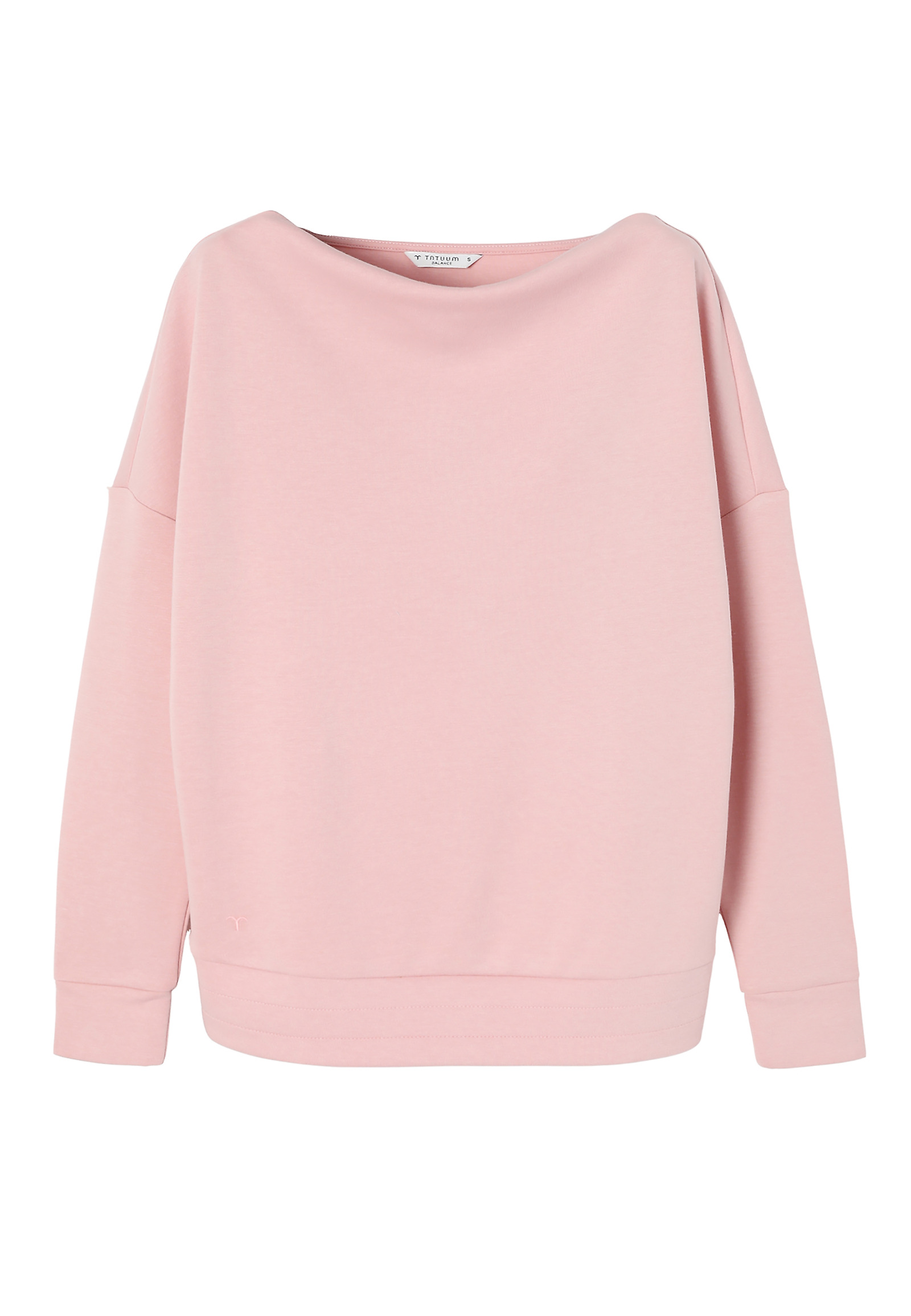 LADIES’ SWEATSHIRT WITH WATER NECKLINE - SILVANA LADIES’ SWEATSHIRT WITH WATER NECKLINE - SILVANA PINK 95364