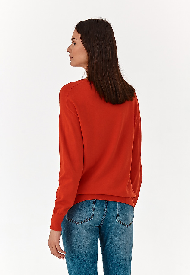 SWETER DAMSKI ALITA SWETER DAMSKI ALITA CZERWONY 2