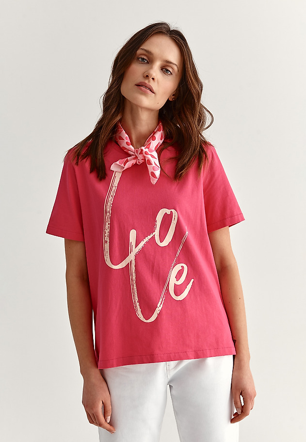 LADIES' COTTON T-SHIRT HAPI 3 LADIES' COTTON T-SHIRT HAPI 3 PINK 1