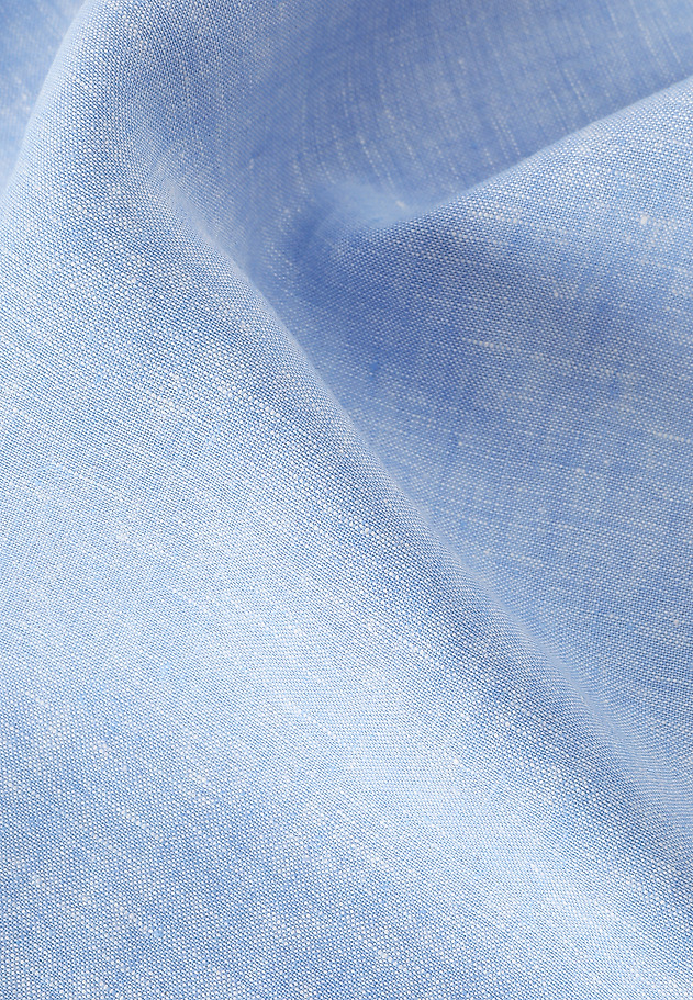 SLEEVELESS LINEN BLOUSE - KRIKO 1 SLEEVELESS LINEN BLOUSE - KRIKO 1 NIEBIESKI 6