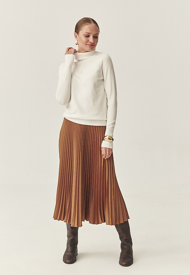 CLASSIC TURTLENECK JUMPER - NEKOKI CLASSIC TURTLENECK JUMPER - NEKOKI ECRU 4