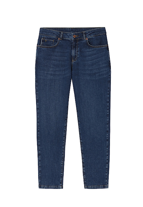 PANTALONI DE DAMĂ DIN DENIM REZIMA ALBASTRU 2