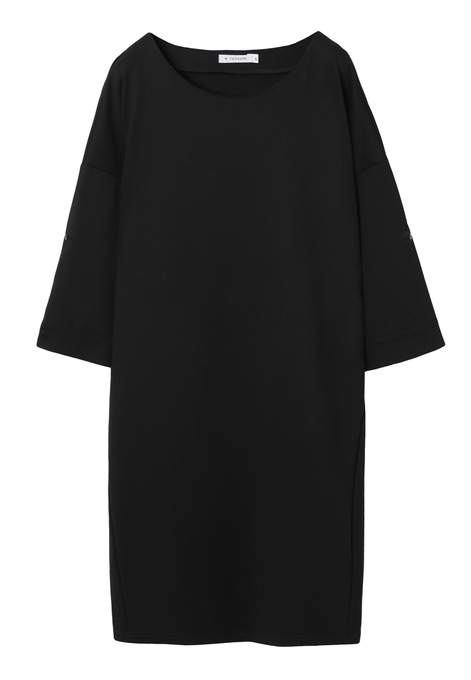 dámské úpletové šaty IVIKI ČERNÁ 2