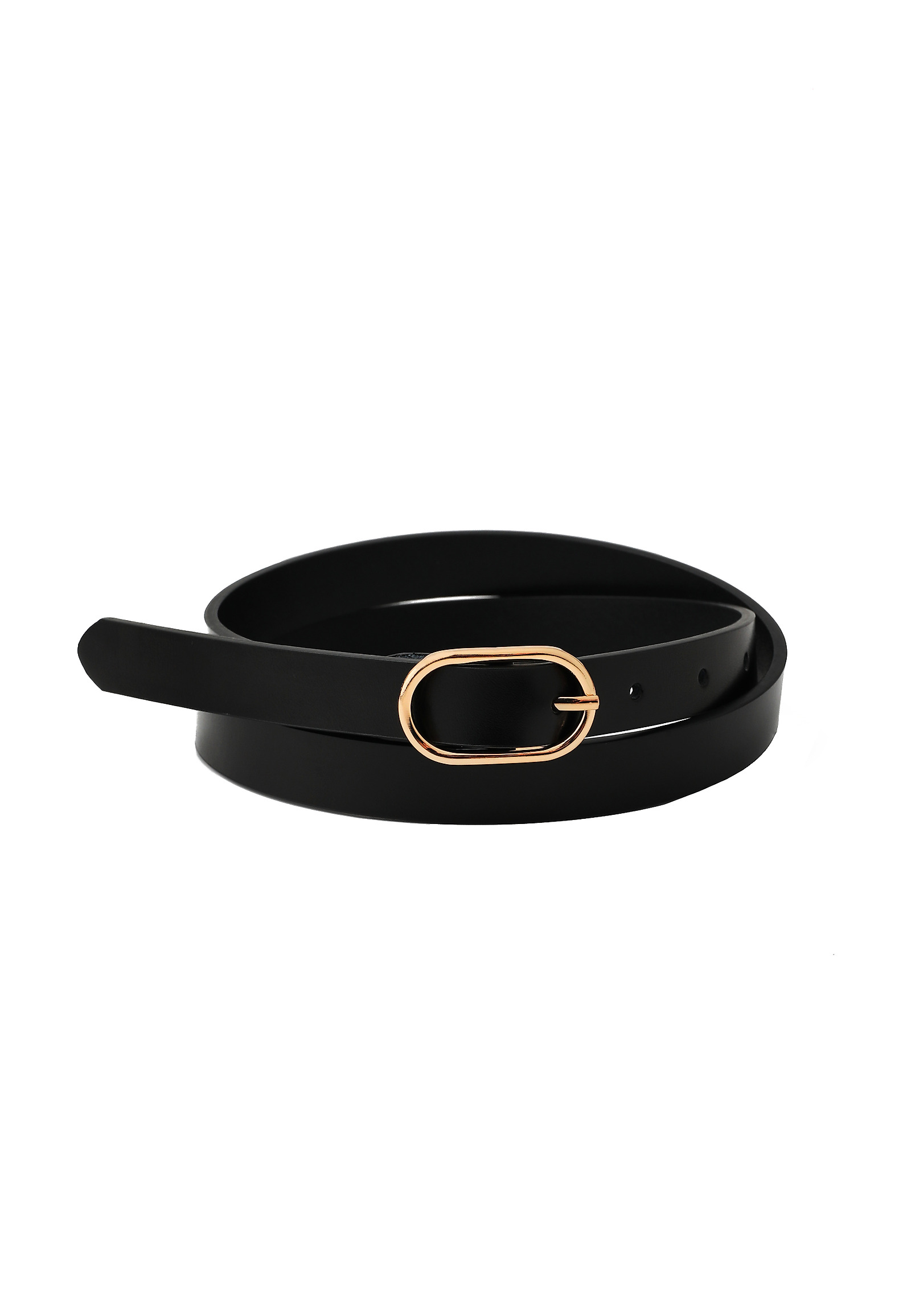 BLACK LEATHER BELT - NURIYA BLACK LEATHER BELT - NURIYA BLACK 117696