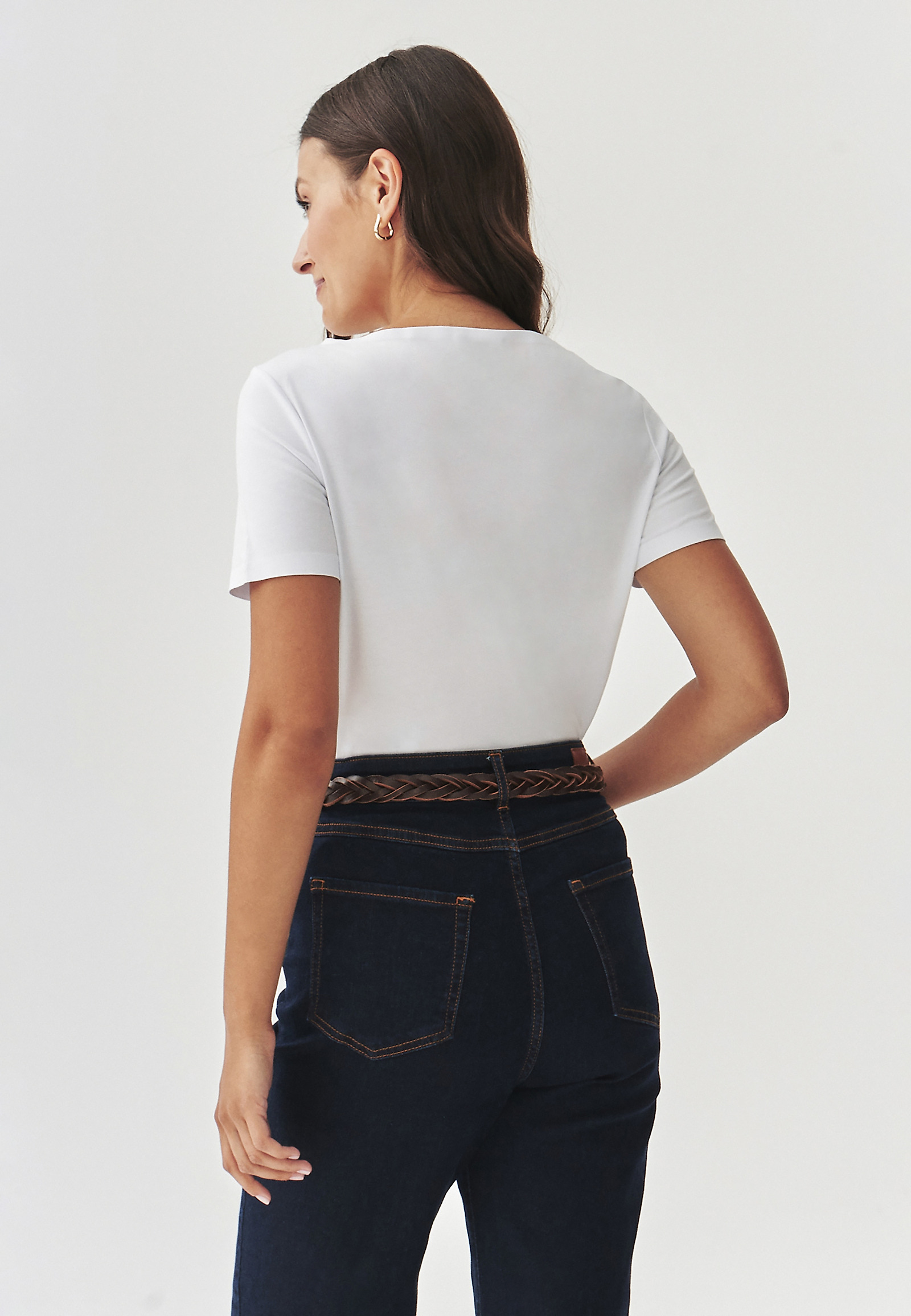 HÖLGYBLOUSE VARRÁS NÉLKÜLI TÖRLÉSSEL - MIKAJA HÖLGYBLOUSE VARRÁS NÉLKÜLI TÖRLÉSSEL - MIKAJA FEHÉR 104402