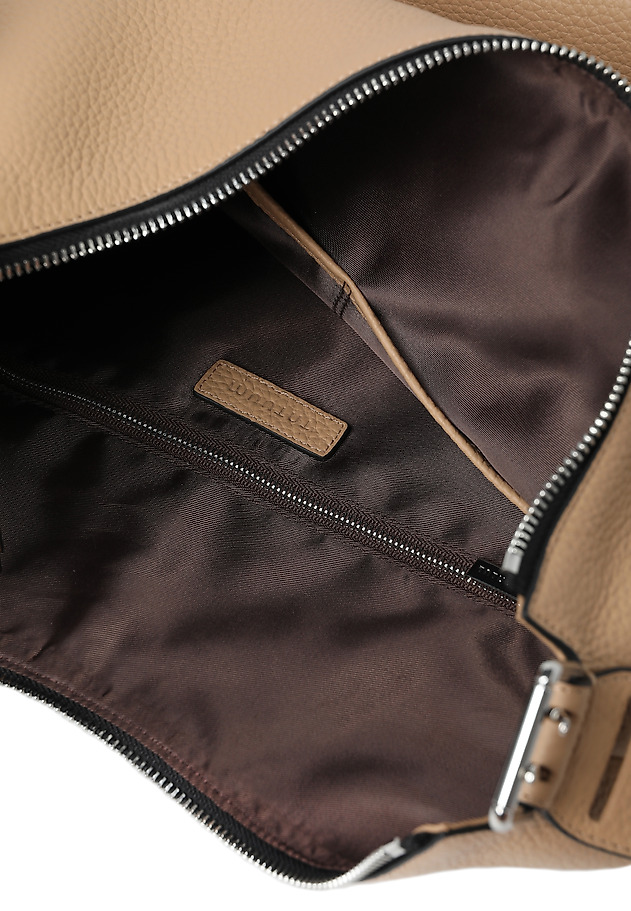WOMEN'S LEATHER BAG - LUCINDA WOMEN'S LEATHER BAG - LUCINDA BEIGE 4