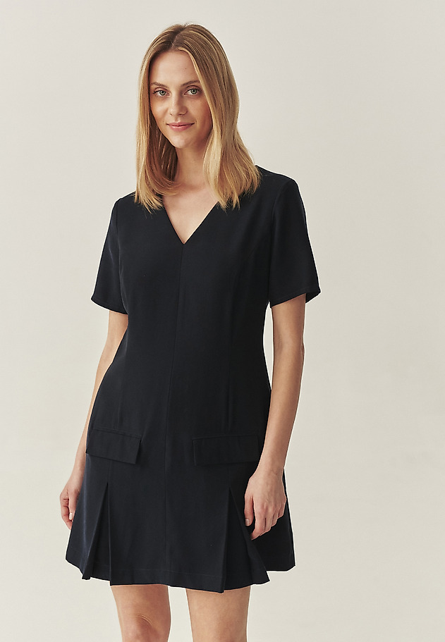 ROCHIE SCURTĂ DIN VISCOZĂ - PETRI CZ ROCHIE SCURTĂ DIN VISCOZĂ - PETRI CZ BLEUMARIN 1