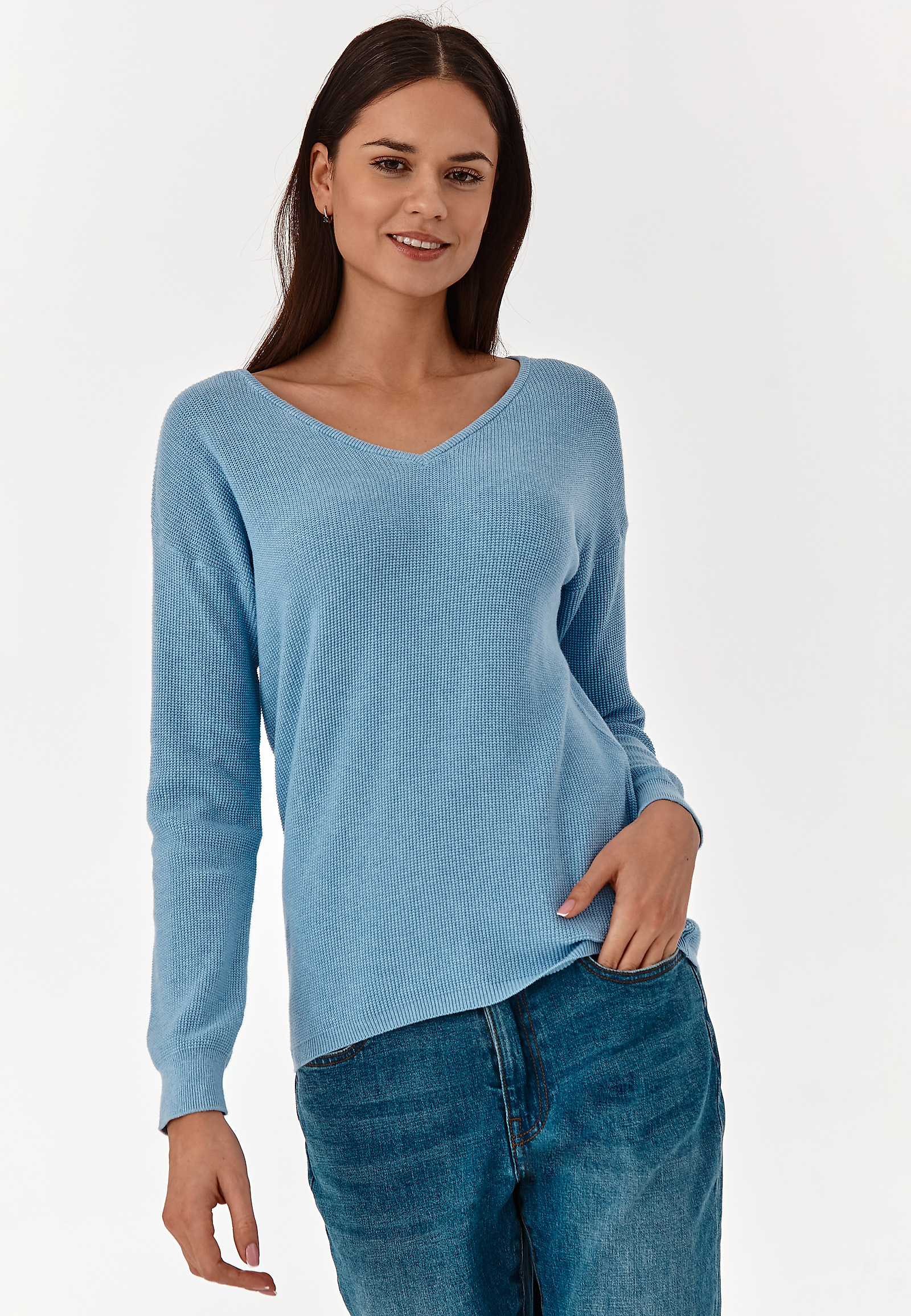 LADIES' SWEATER LAURA LADIES' SWEATER LAURA BLUE 75149