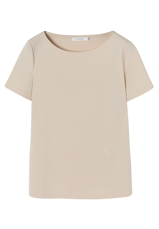 PRILEGENA BOMBAŽNA BLUZA - MIKAJA PRILEGENA BOMBAŽNA BLUZA - MIKAJA BEŽ 5