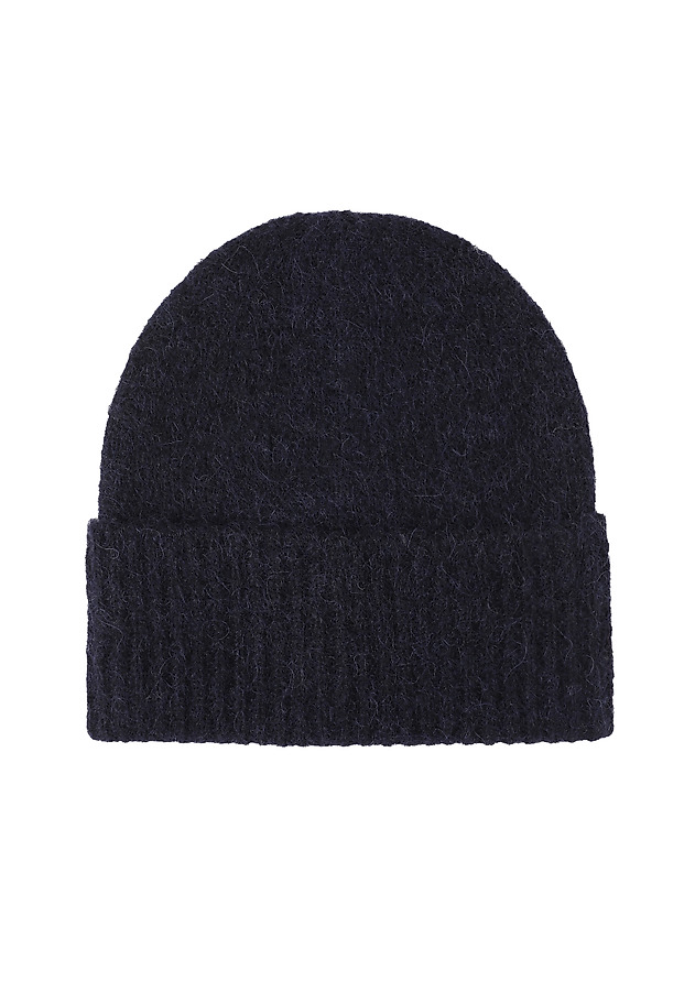 CLASSIC WOOL AND ALPACA HAT - NUVA CLASSIC WOOL AND ALPACA HAT - NUVA NAVY BLUE 3