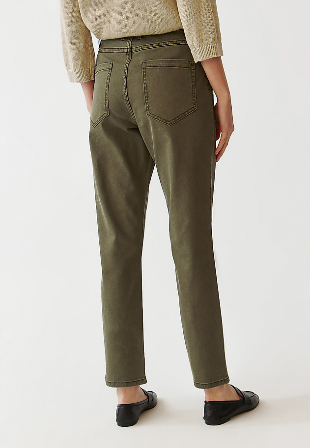LADIES’ SLIGHTLY TAPERED TROUSERS - MERO LADIES’ SLIGHTLY TAPERED TROUSERS - MERO KHAKI 3