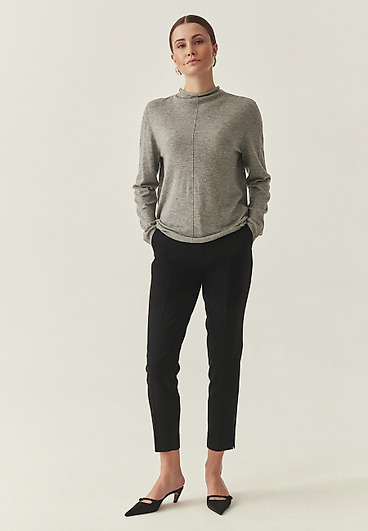 GARNITUROWE SPODNIE Z KANTEM - KOLIA GARNITUROWE SPODNIE Z KANTEM - KOLIA