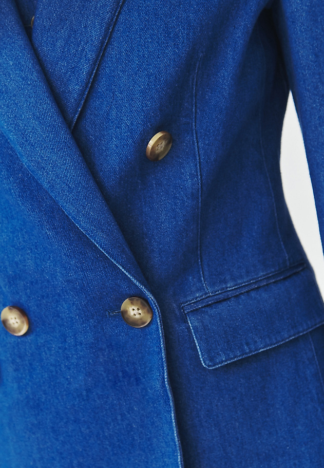 DENIM BLAZER — ADA DENIM BLAZER — ADA NIEBIESKI 8