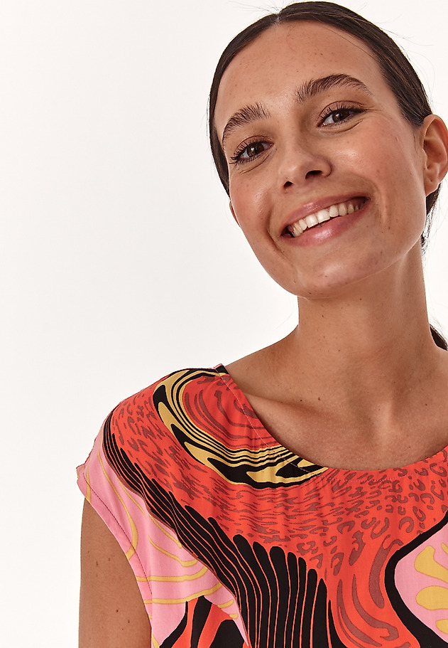 BLUZĂ AFELI CU MODEL BLUZĂ AFELI CU MODEL MULTICOLOR 3