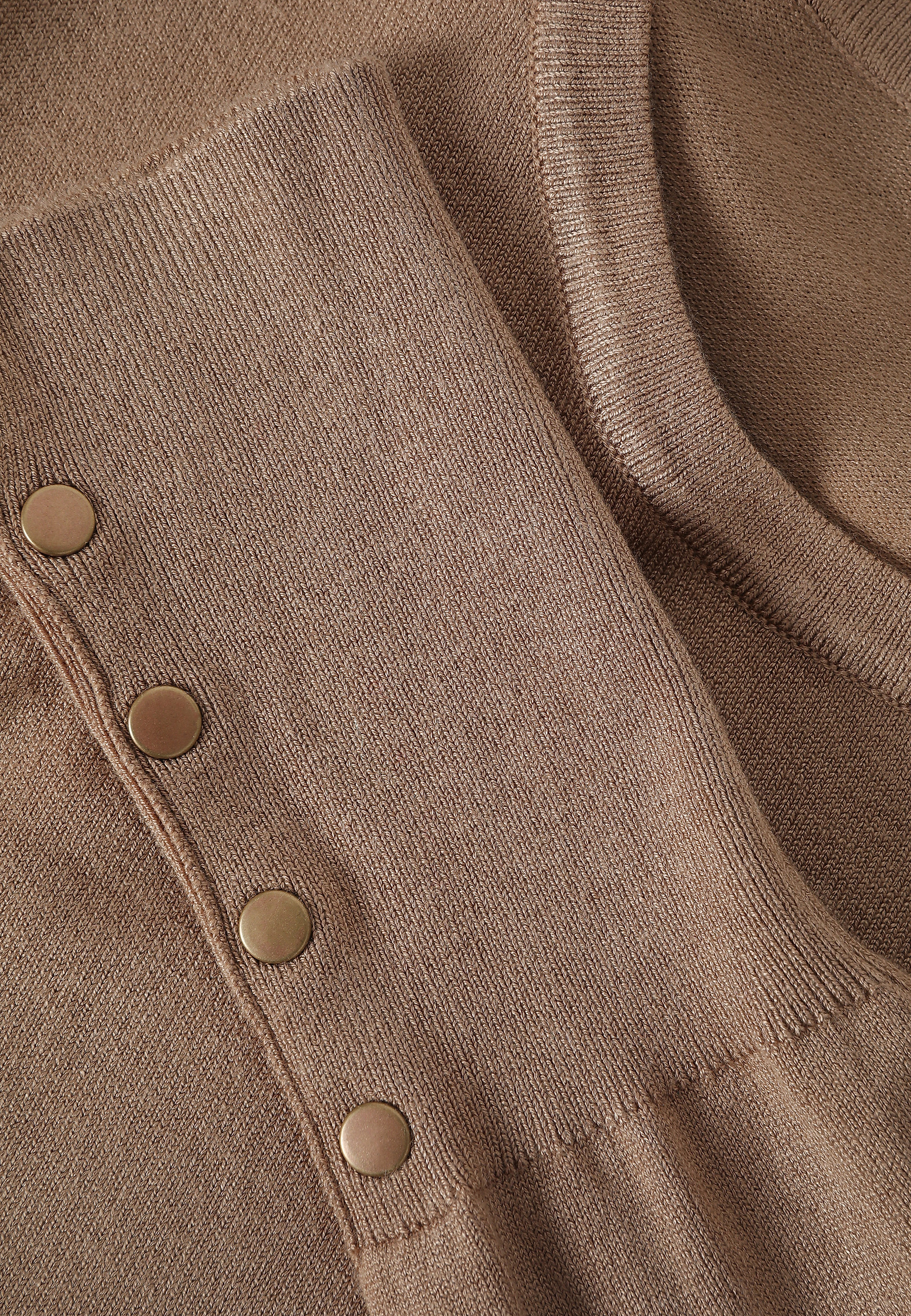 CLASSIC JUMPER WITH CERTIFIED VISCOSE - NICA CLASSIC JUMPER WITH CERTIFIED VISCOSE - NICA BEIGE 114008