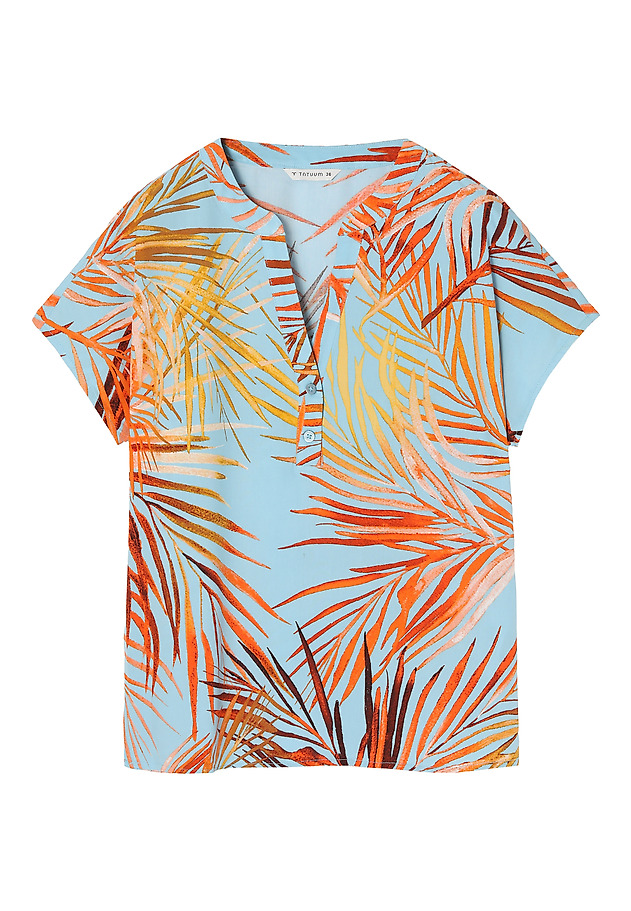 LADIES' SHORT-SLEEVED BLOUSE MARELLI LADIES' SHORT-SLEEVED BLOUSE MARELLI MULTIKOLOR 6