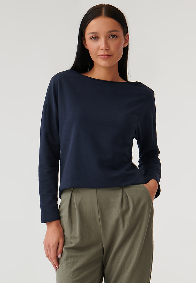 HANORAC DE DAMĂ OVERSIZE MALI HANORAC DE DAMĂ OVERSIZE MALI BLEUMARIN 3