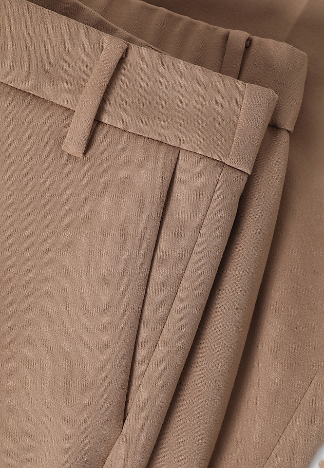 LADIES' WOVEN TROUSERS WITH STRAIGHT LEG — LAURANIA LADIES' WOVEN TROUSERS WITH STRAIGHT LEG — LAURANIA BEŻOWY 5