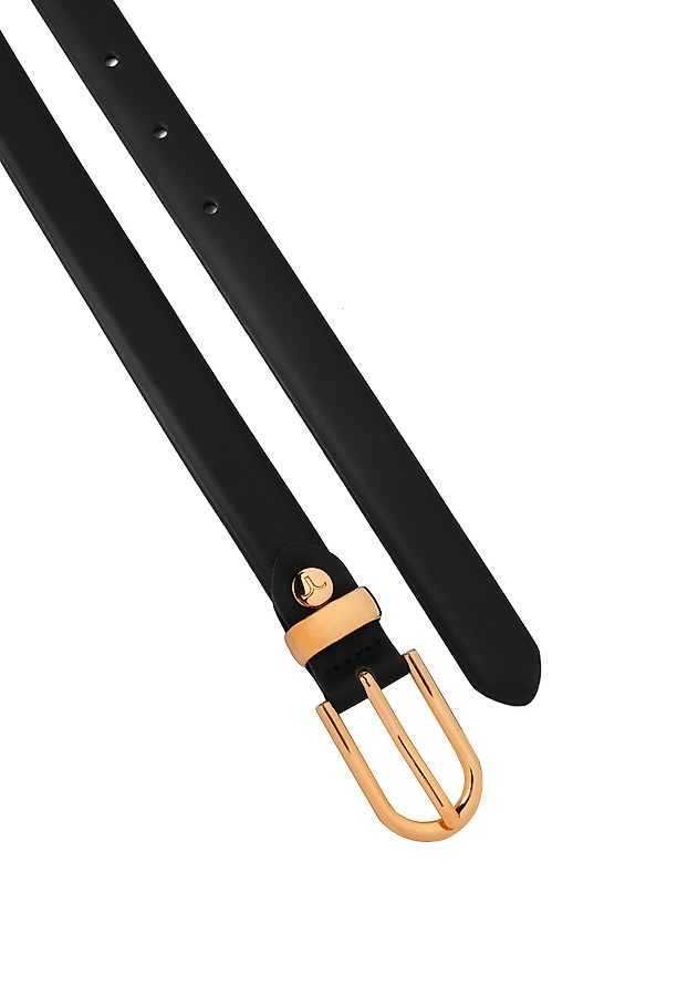 WOMEN'S LEATHER BELT - MARIA WOMEN'S LEATHER BELT - MARIA BLACK 2