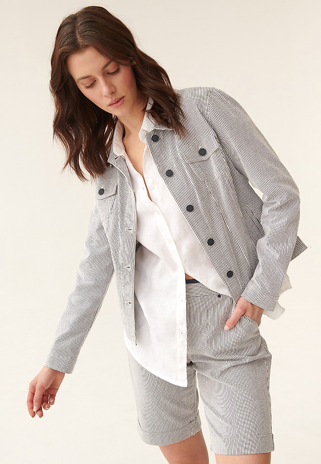 LADIES' STRIPED JACKET BESKA 2 LADIES' STRIPED JACKET BESKA 2 MULTICOLOR 5